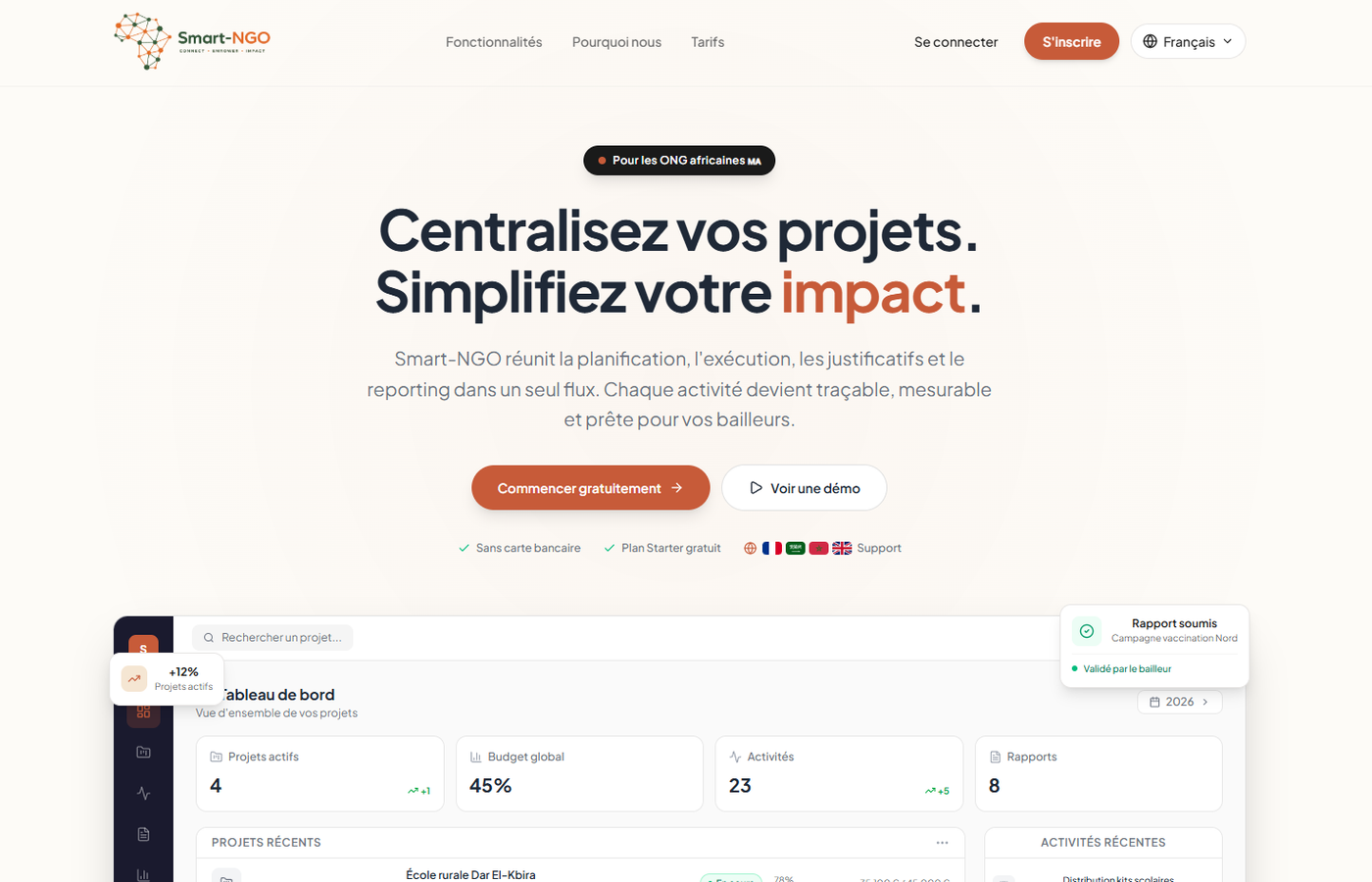 Smart NGO screenshot