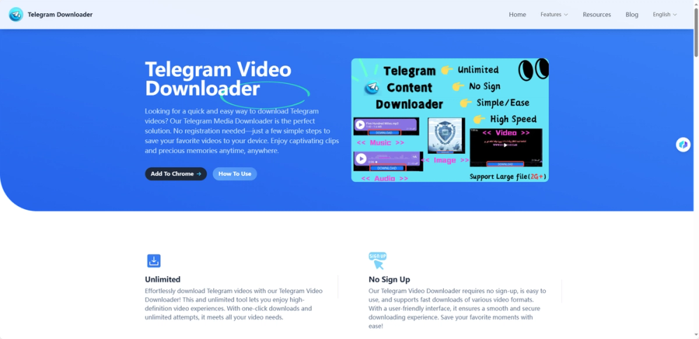 image of Free Telegram Video Downloader image of Free Telegram Video Downloader