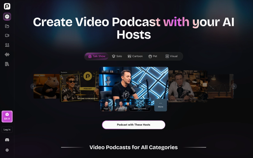image of PodcastorAI