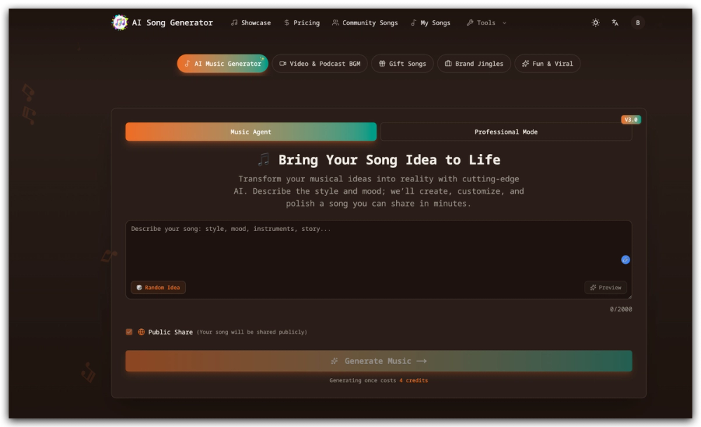 image of AI Song Generator