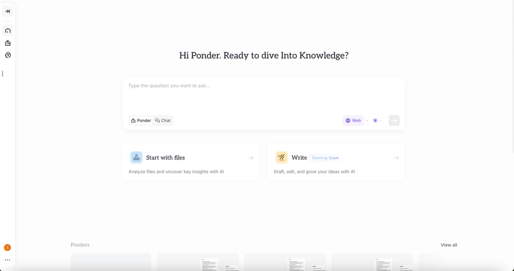 image of Ponder AI