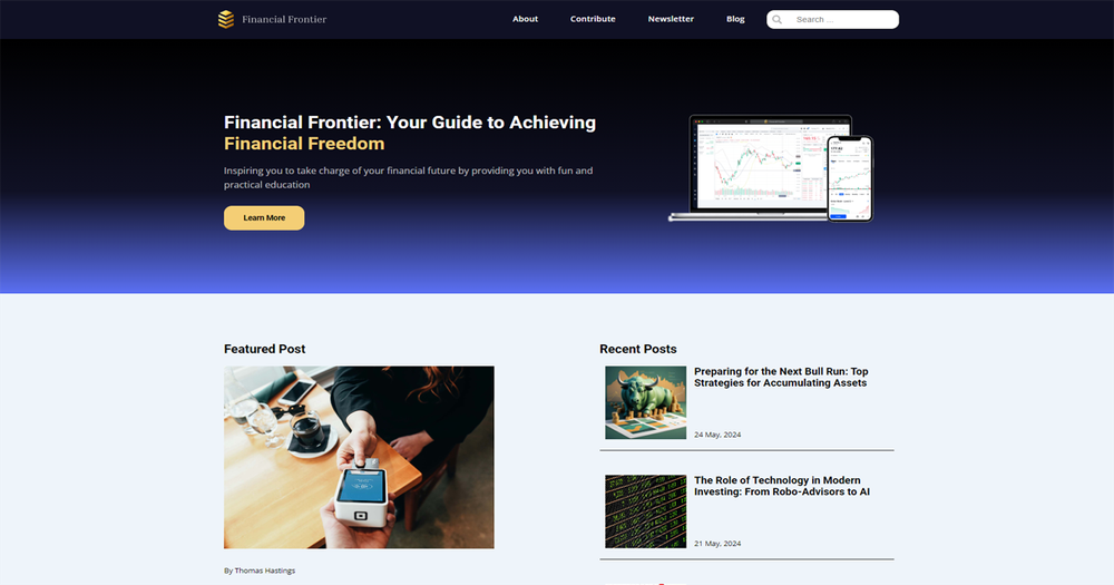 image of Financial Frontier image of Financial Frontier