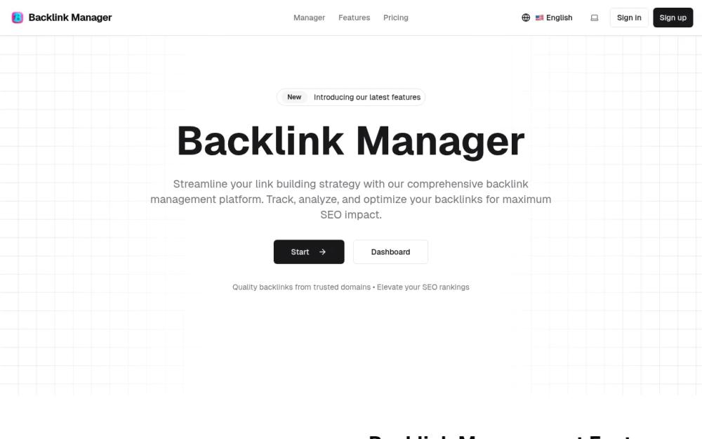 image of Backlink Manager