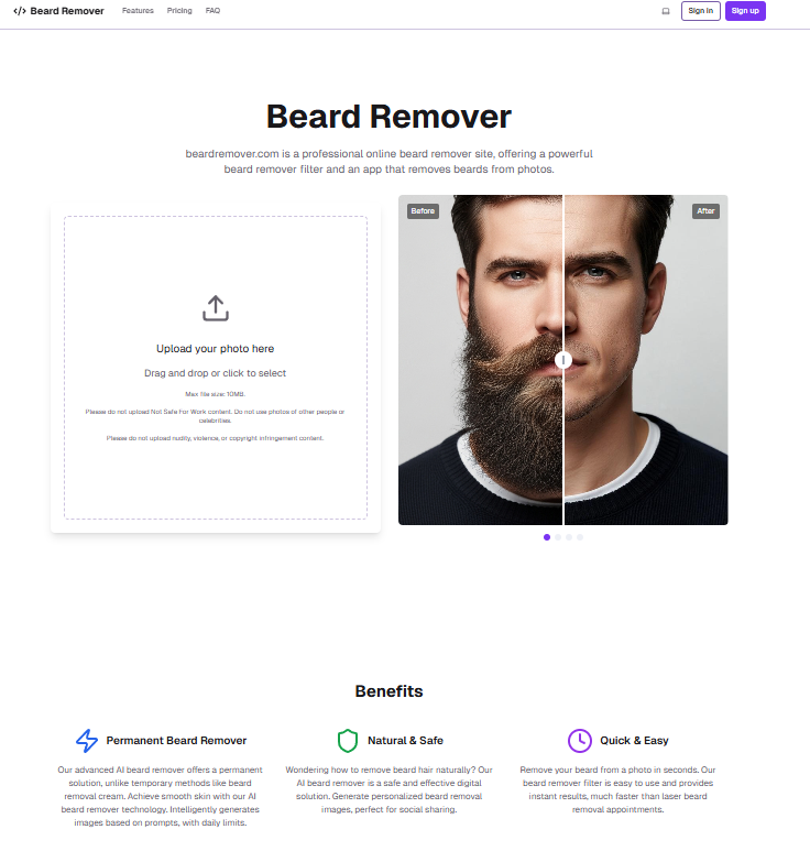 image of Beard Remover