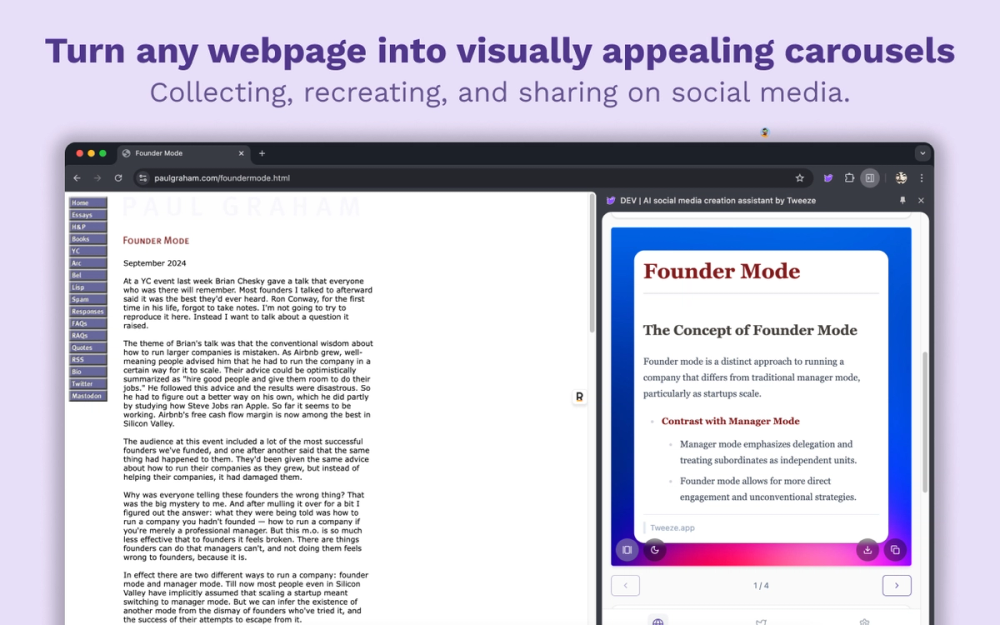 image of AI Creation Copilot by Tweeze image of AI Creation Copilot by Tweeze