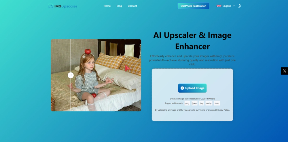 image of ImgUpscaler AI