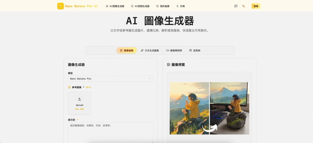 image of Nana Banana Pro AI