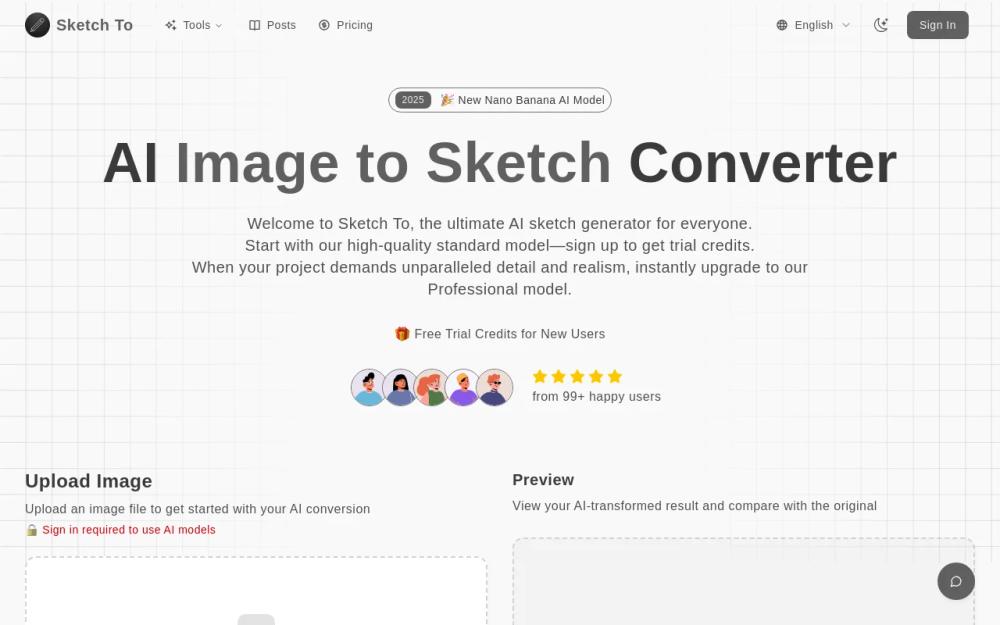 image of Sketch To