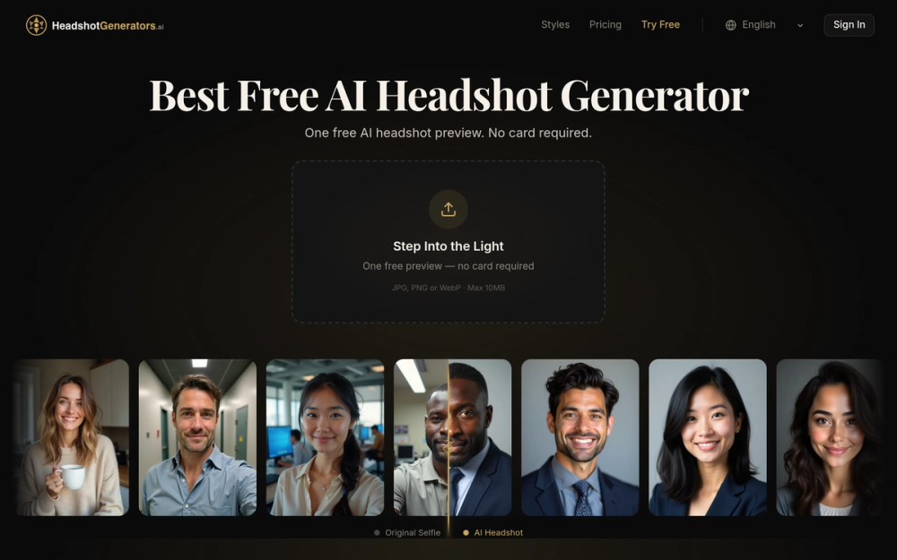 image of HeadshotGenerators.ai