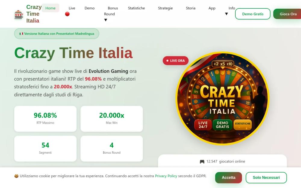 image of Crazy Time Italia