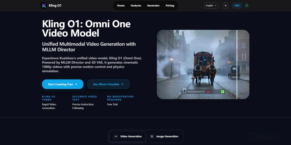 image of Kling O1 AI