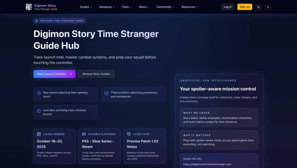 image of Digimon Story Time Stranger