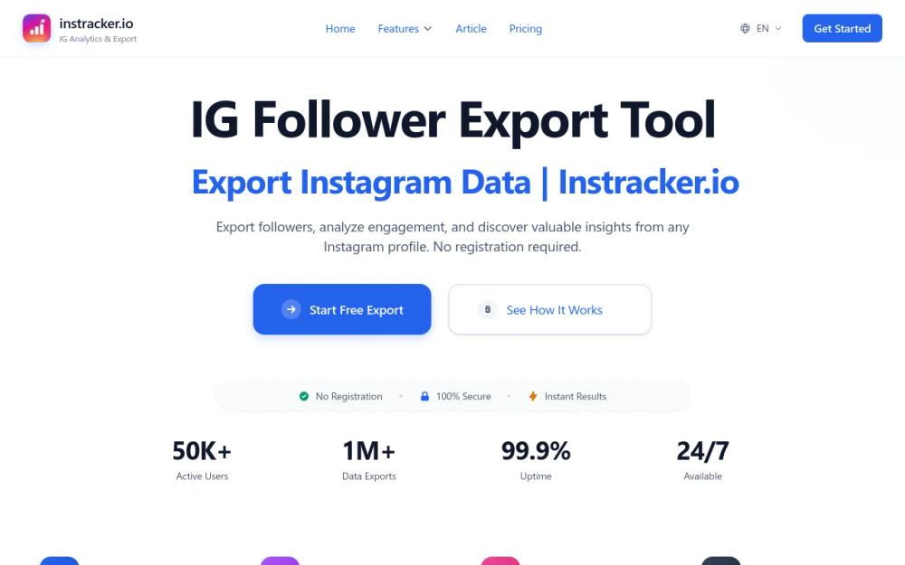 image of IG Follower Export Tool 
