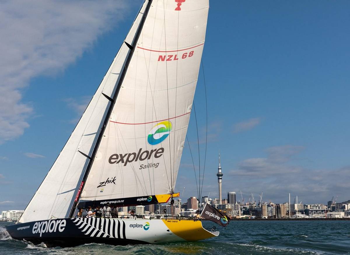 America’s Cup Sailing on Auckland’s Waitemata Harbour