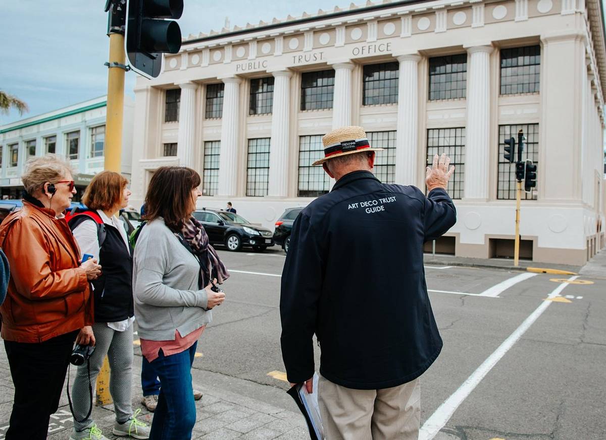 Guided 10am Morning Art Deco Walk From Napier Art Deco Trust