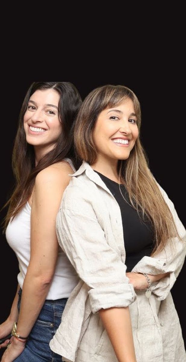 Euge y Pilu, espalda con espalda