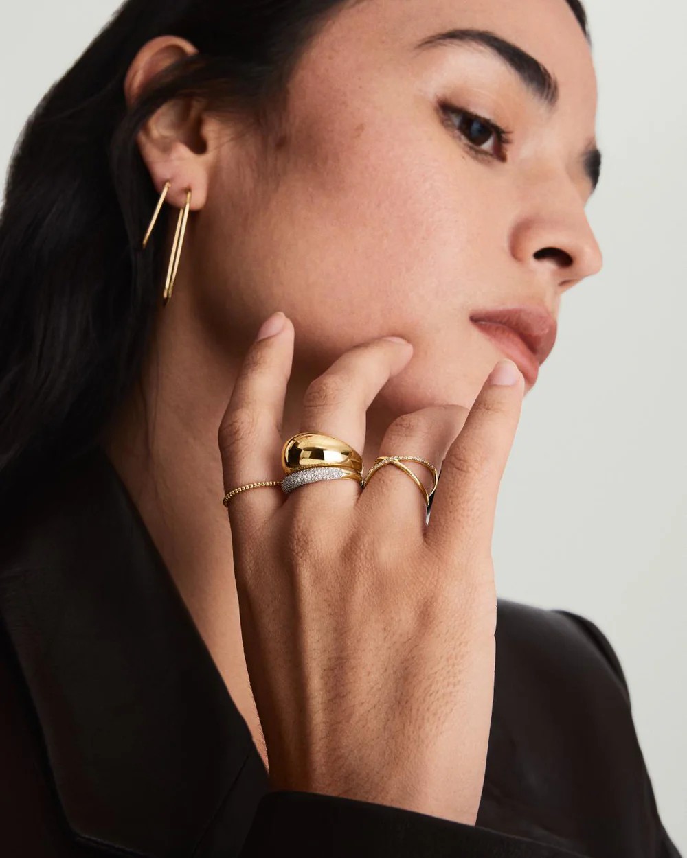 【MEJURI】ダイヤモンド バゲットスタッカーリング 重ね付けも◎ Best Selling Jewelry Pieces | Mejuri