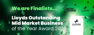 Lloyds Bank British Business Excellence Awards 2026 finalist logo