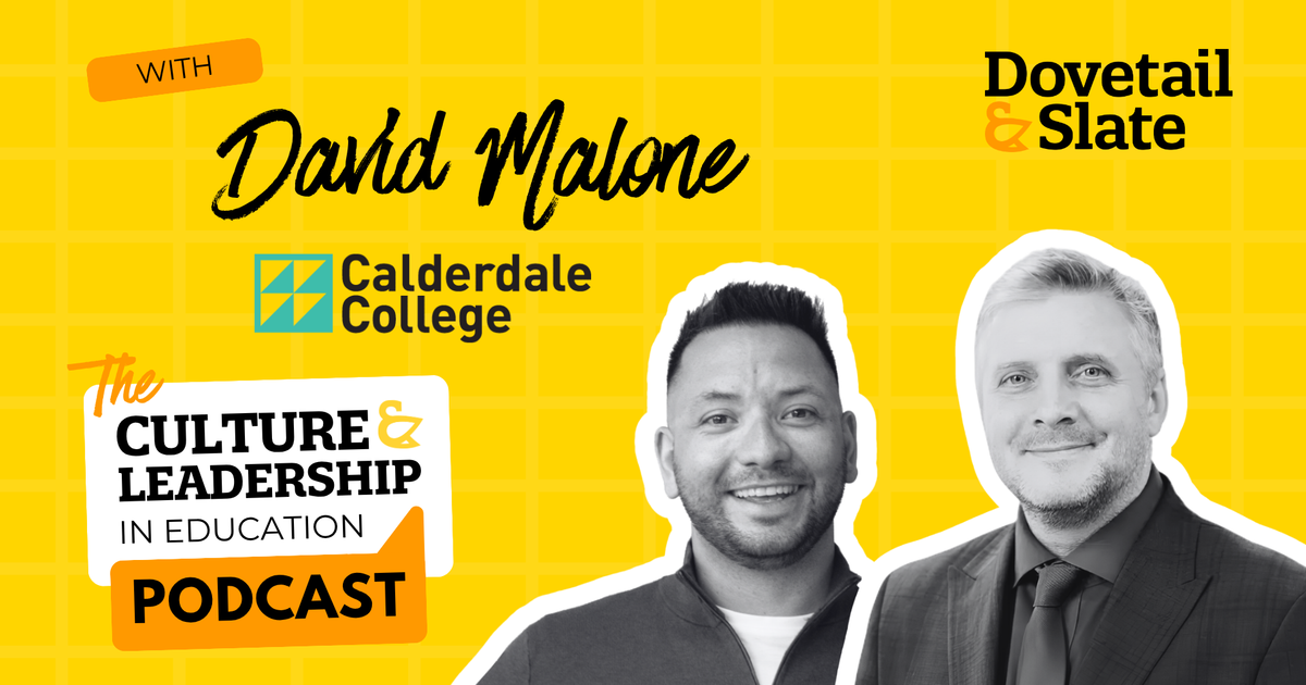 Building a Culture of Belonging and Wellbeing in FE | David Malone, Calderdale College