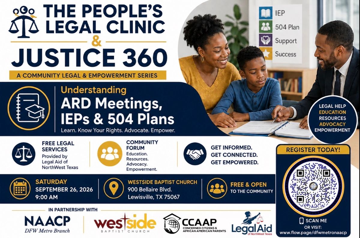 Find out more, get educated and support The NAACP