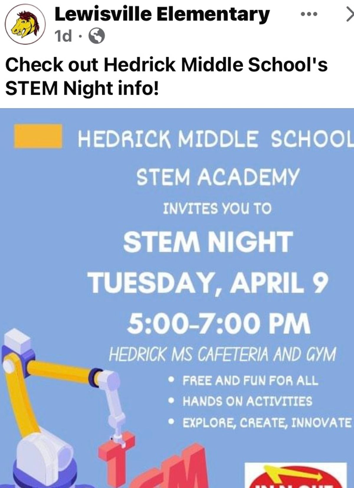 CCAAP post: Stem Night!