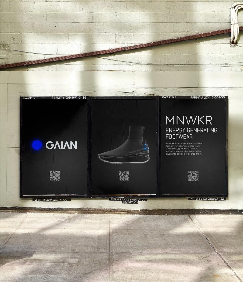 Gaian — OOH Print Campaign
