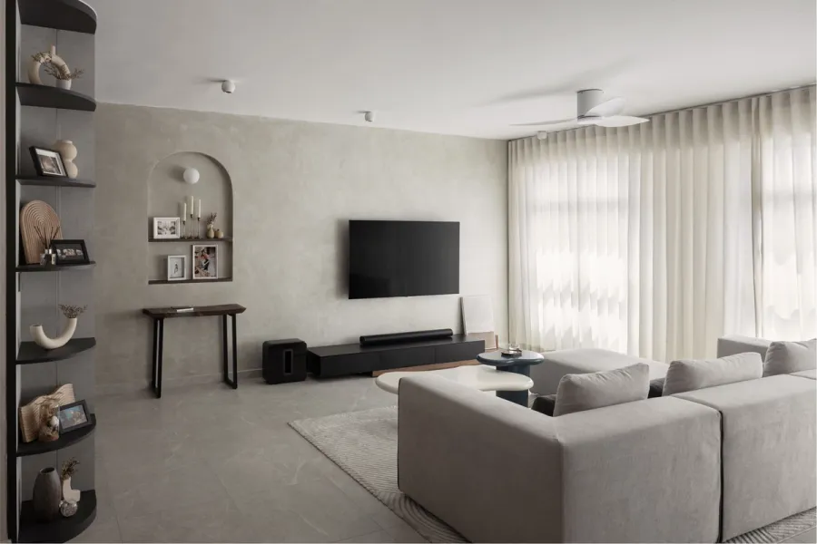 646A Tampines St 62 Living Area