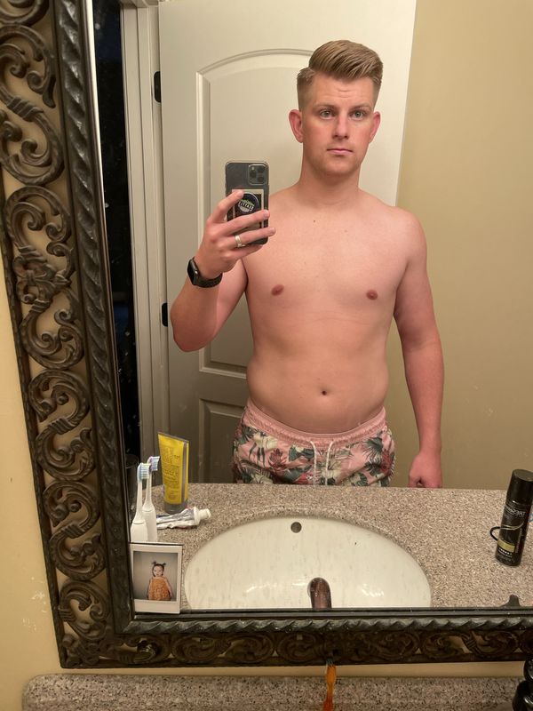 Before — Ian's weight-loss transformation