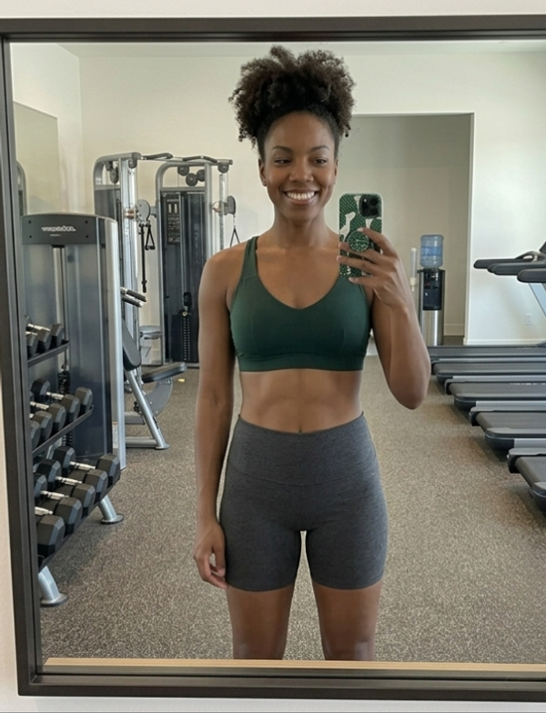 After — Jasmine's weight-loss transformation