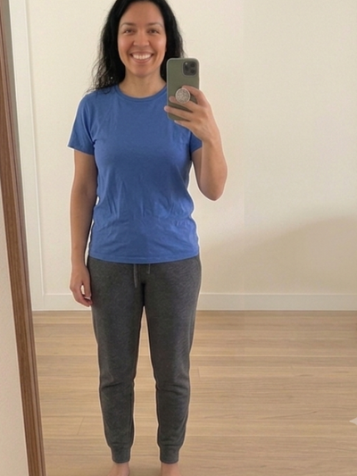 After — Alicia's weight-loss transformation