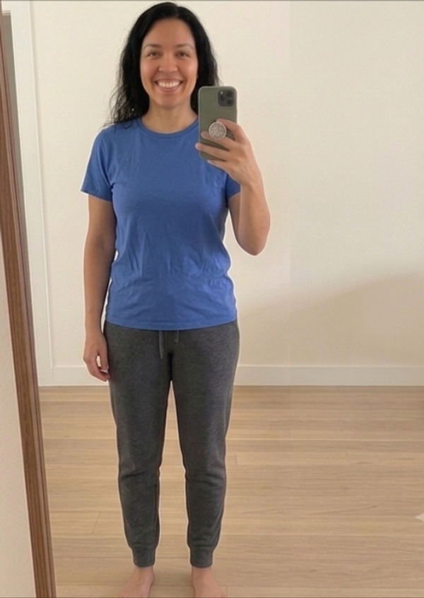 After — Alicia's weight-loss transformation
