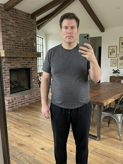 Before — Megan's weight-loss transformation