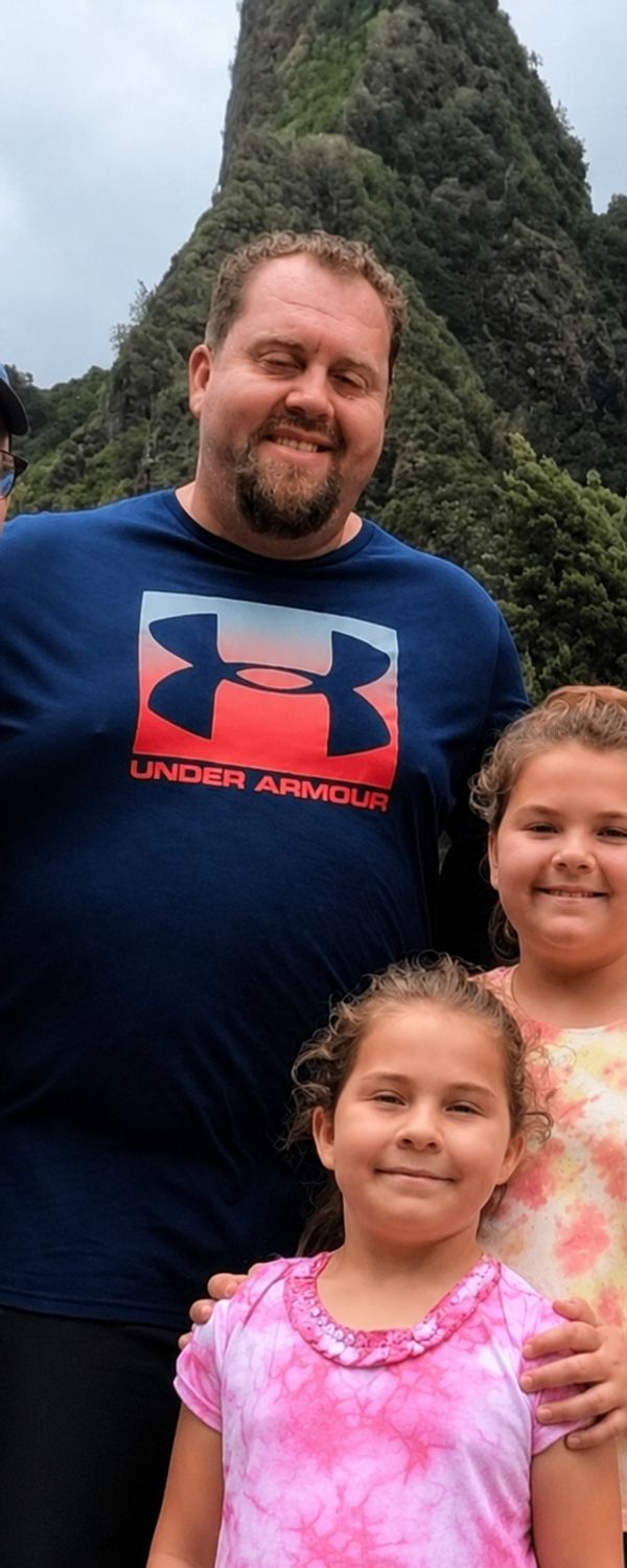 Before — Dan's weight-loss transformation