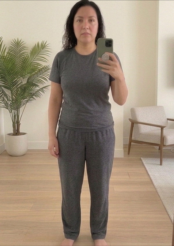 Before — Alicia's weight-loss transformation