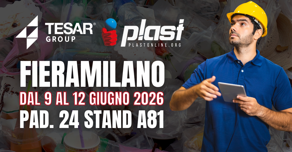 Tesar sarà presente a Plast 2026