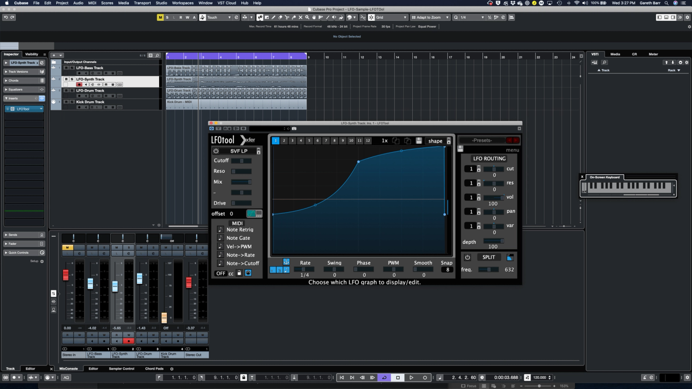 Cubase-with-LFOTool-Insert-on-Synth