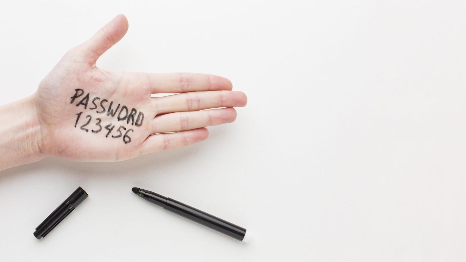 top-view-hand-with-password-it-copy-space