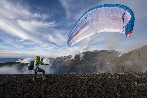 Pedala e vola in Italia: il giro dei vulcani