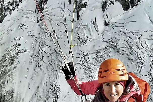 Jorasses(4천미터) 프랑스 샤모니 빙벽 비행