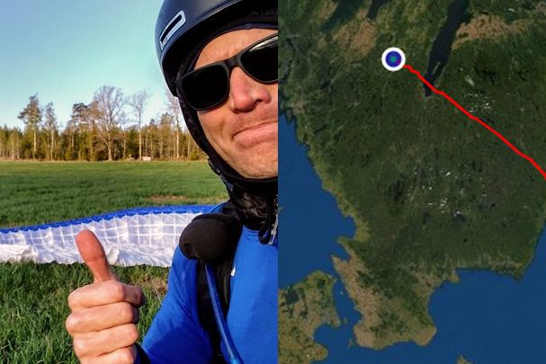 스웨덴 신기록 갱신 – 223 km