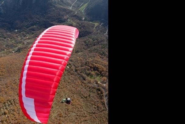 ULTRALITE 23m – the world’s lightest Paraglider