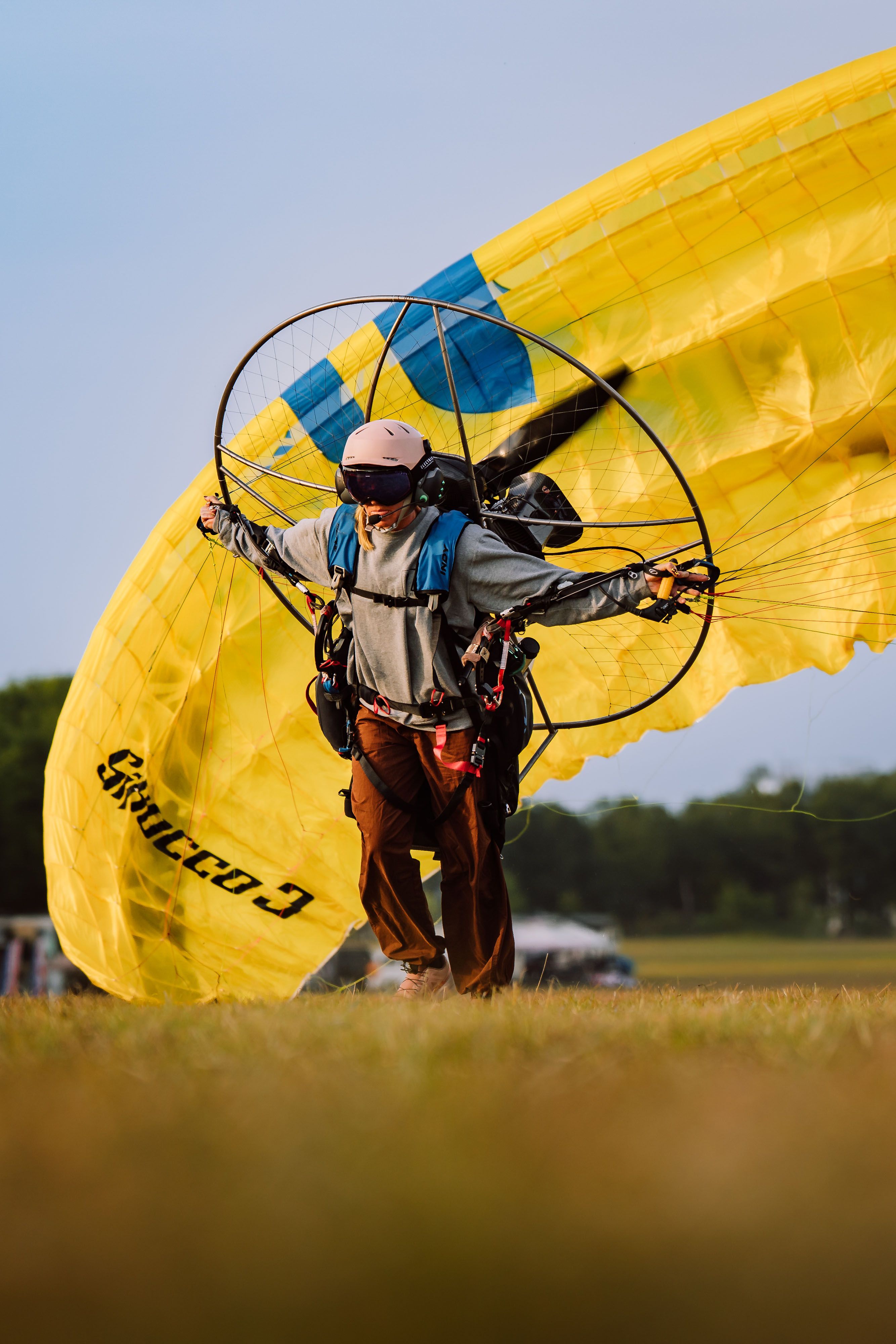 パラグライダー　フロントparachute Miho no Matsubara / Mt. Fuji] What! This is it! Paragliding two