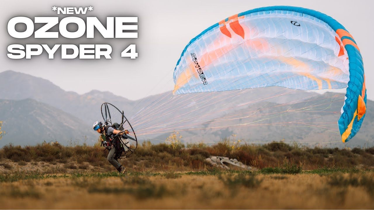 Spyder 4 Video Review by Trevor Steele | Ozone Paramotor