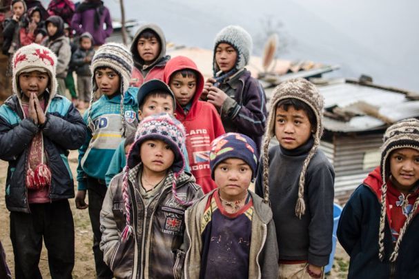 네팔의 아이들을 도와주세요!