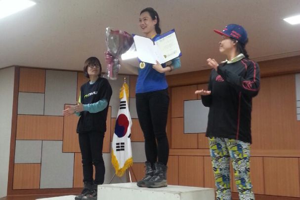 新しい韓国女子チャンピオン
