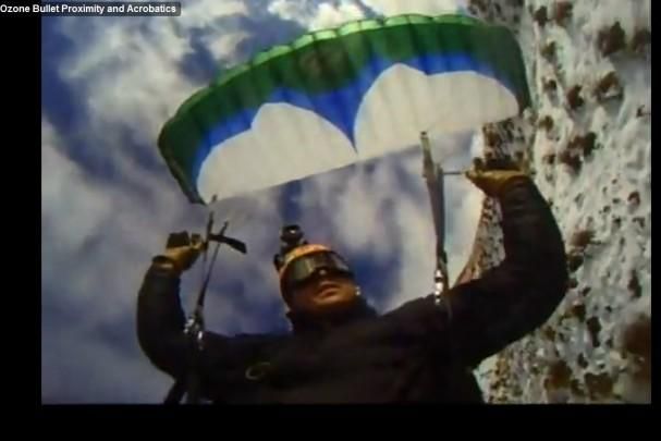 Mal Haskins au Treble Cone: super vidéo de décollage à pied!