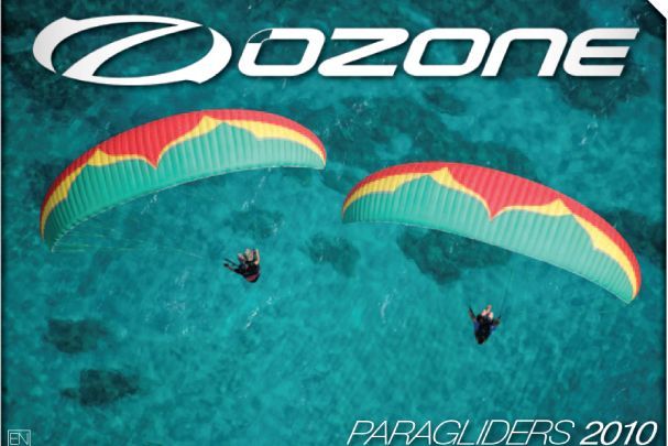 die Ozone Gleitschirm Broschüre 2010