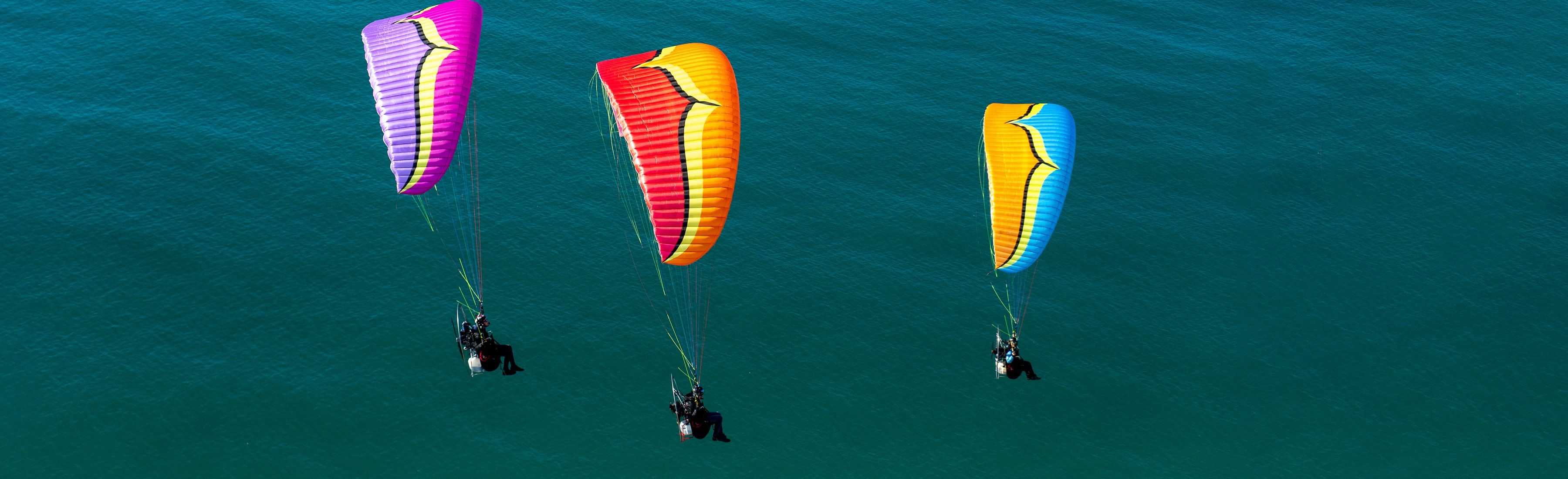 グラハン用ミニパラグライダーハーネス付き