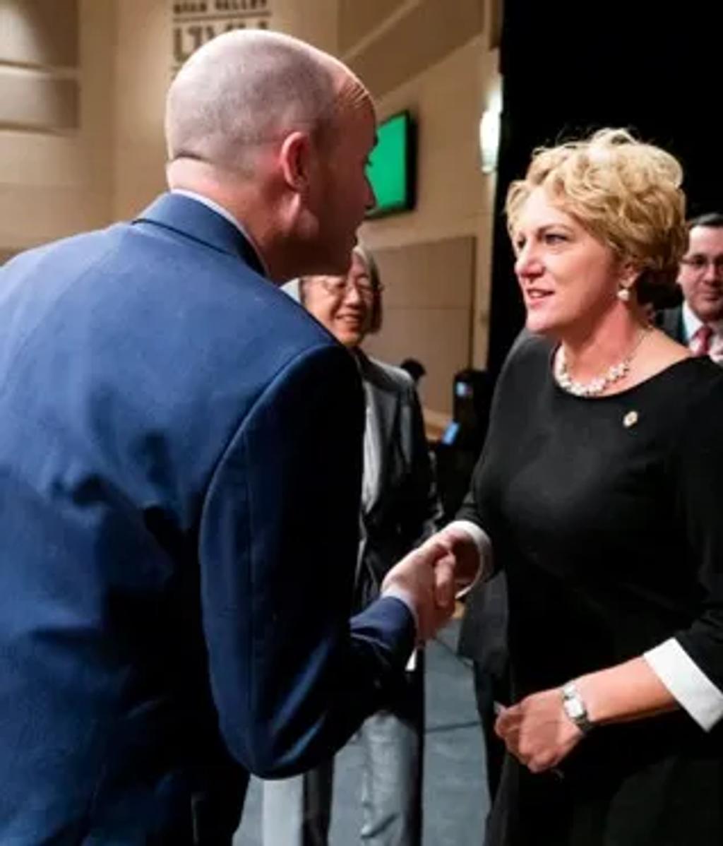 CJ meeting Governor Cox
