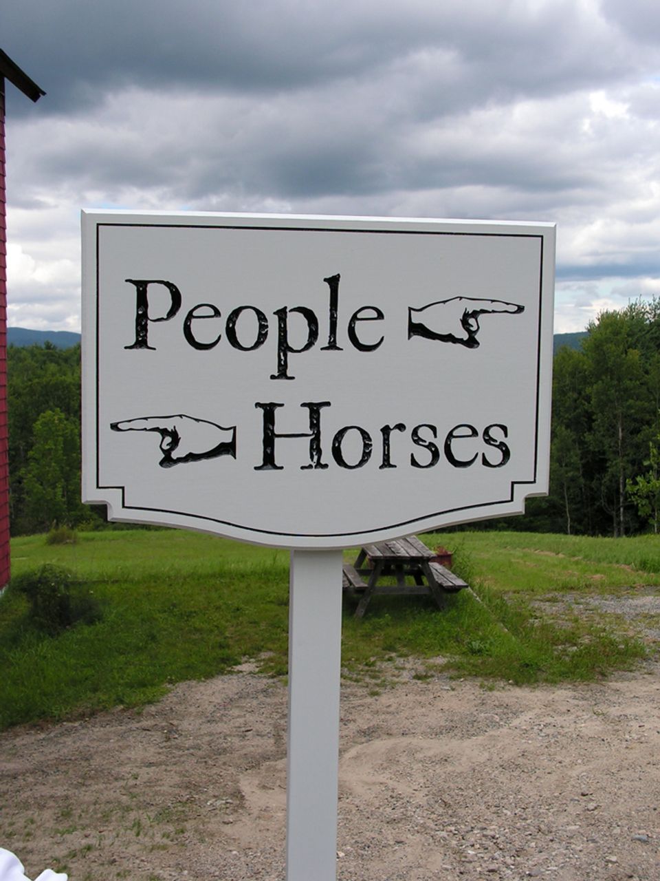 People Horses